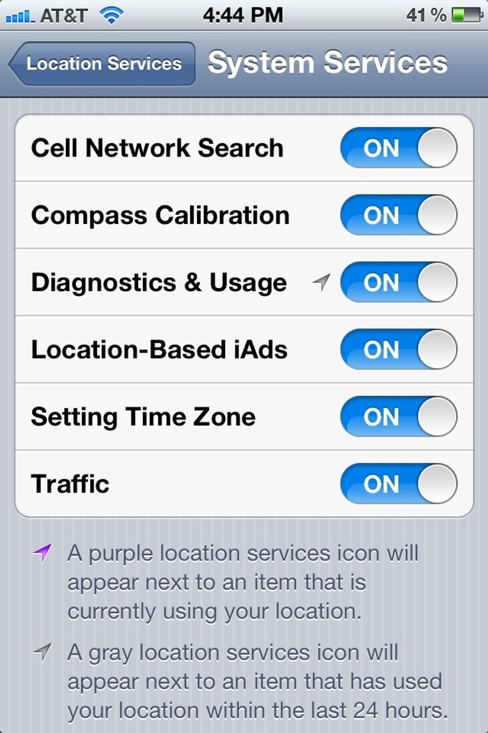 Most people don't know that by having your "Setting Time Zone" ON, your iPhone will continueously check your time zone and will drain your battery drastically.