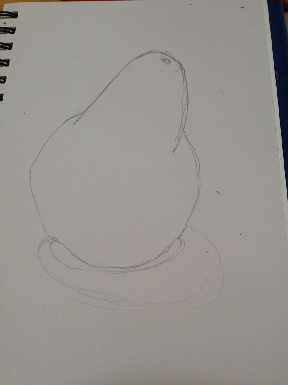 Most things can be described as combinations of cubes, spheres, cylinders or cones. What shapes can you see when you look at this pear?