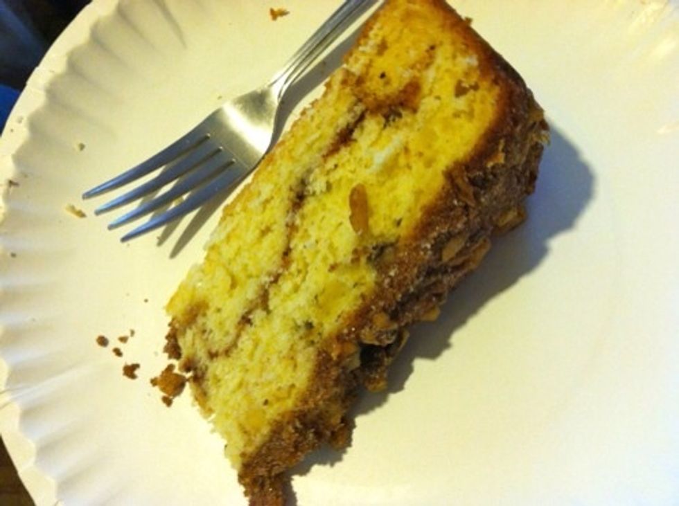 Mother\u2019s Day passed recently and I thought it would be a nice treat if I baked a coffee cake for my grandmother who\u2019s been ill. It was a crowd pleaser.  agreatdayforcake.tumblr.com