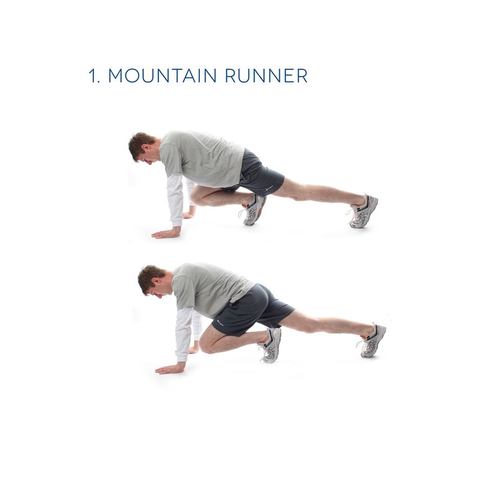 Mountain Runner - Set your metronome to 40bpm. 30 seconds for Bronze, 1 minute for Silver and 1:30 for Gold