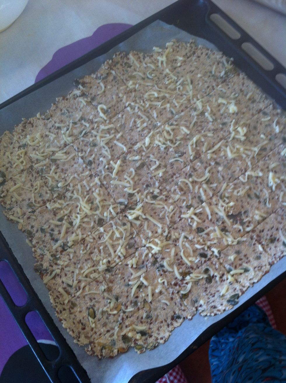 Move on to a baking tray