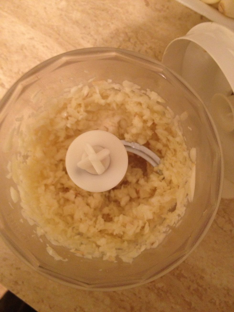 Much easier/faster in a food processor.
