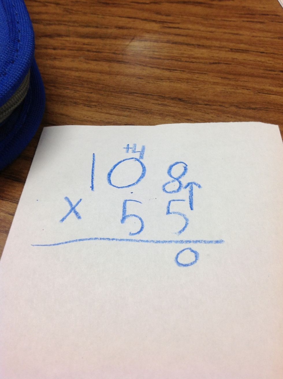 How to do multiplication algorithm - B+C Guides