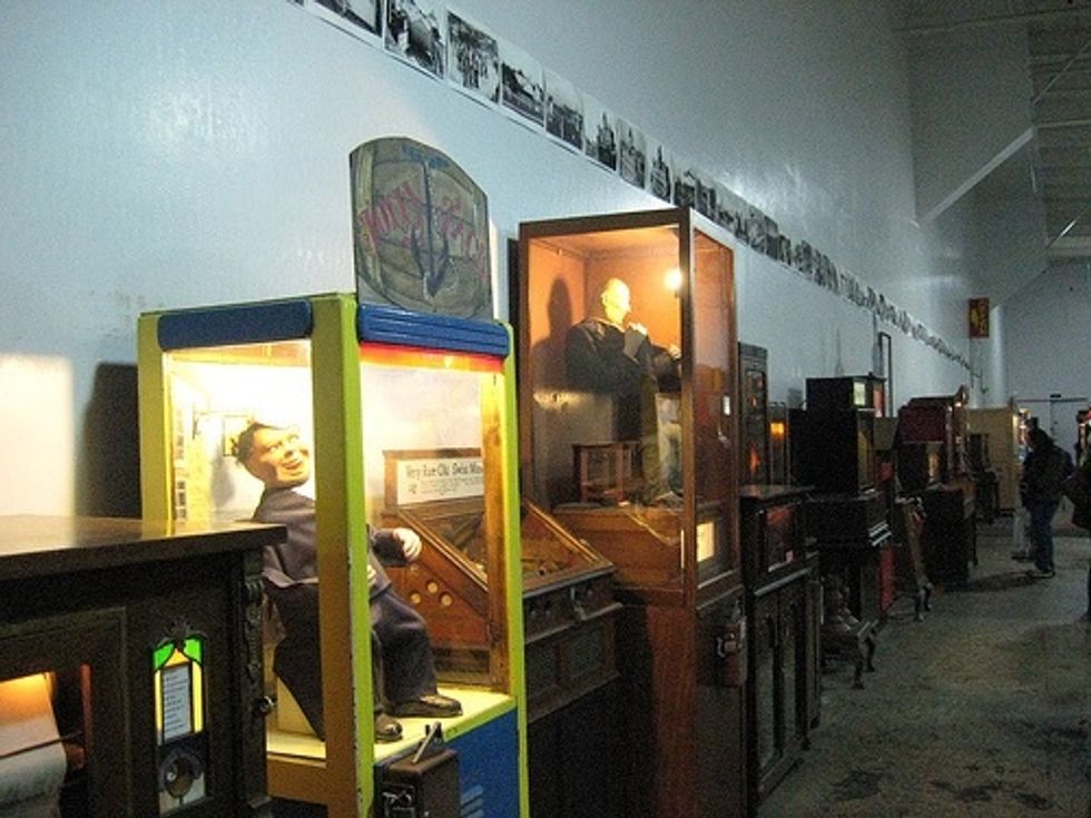 Mus\u00e9e M\u00e9canique Is one of the world\u2019s largest private collections of mechanically operated musical instruments and antique arcade machines. Admission is free but machines do require coins.