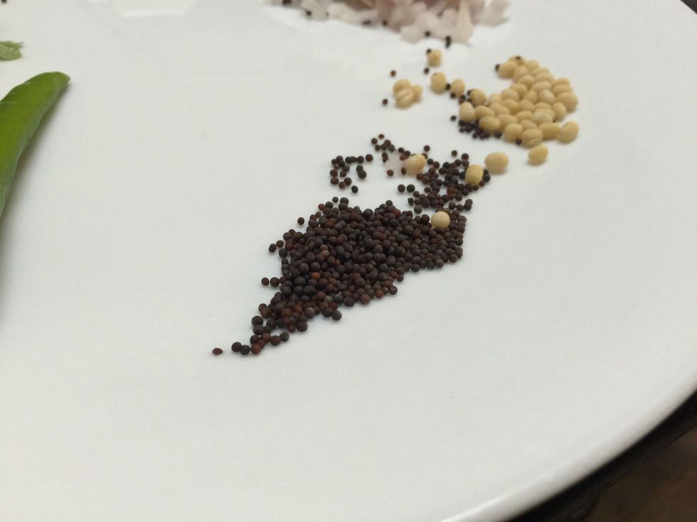 Mustard seeds