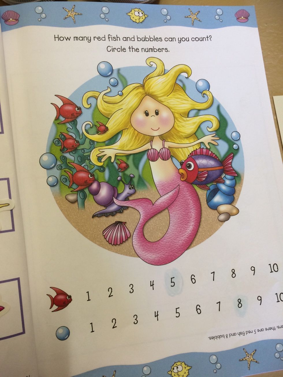 My 5 yr old daughter chose her image to trace from one of her colouring in books