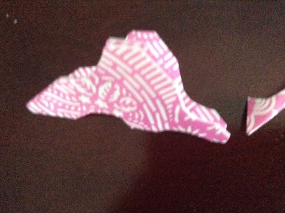 My beautiful cut snow flake