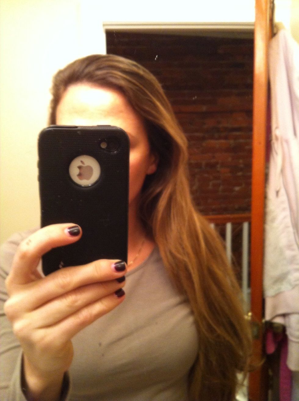 My beautiful model, BEFORE
