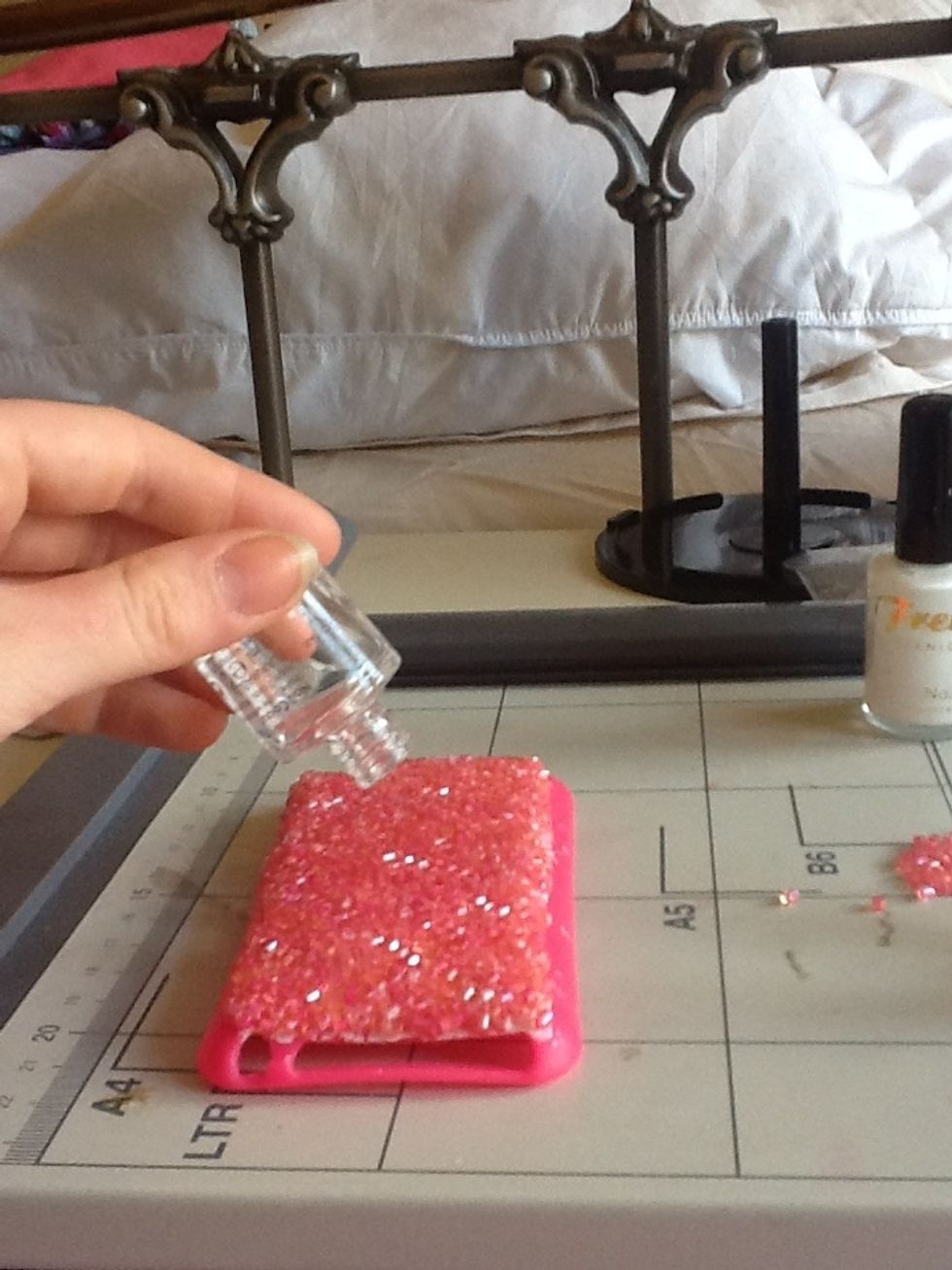 (my bottle was pretty much empty)