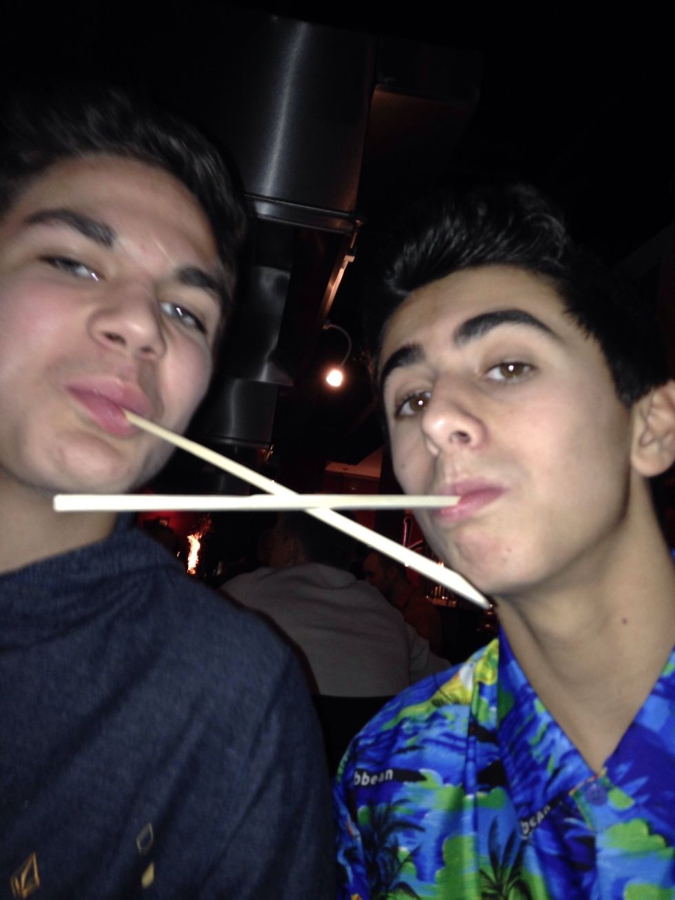 My brother from another mother, always got my back with anything I do. Always have a great time with my friends/teammates