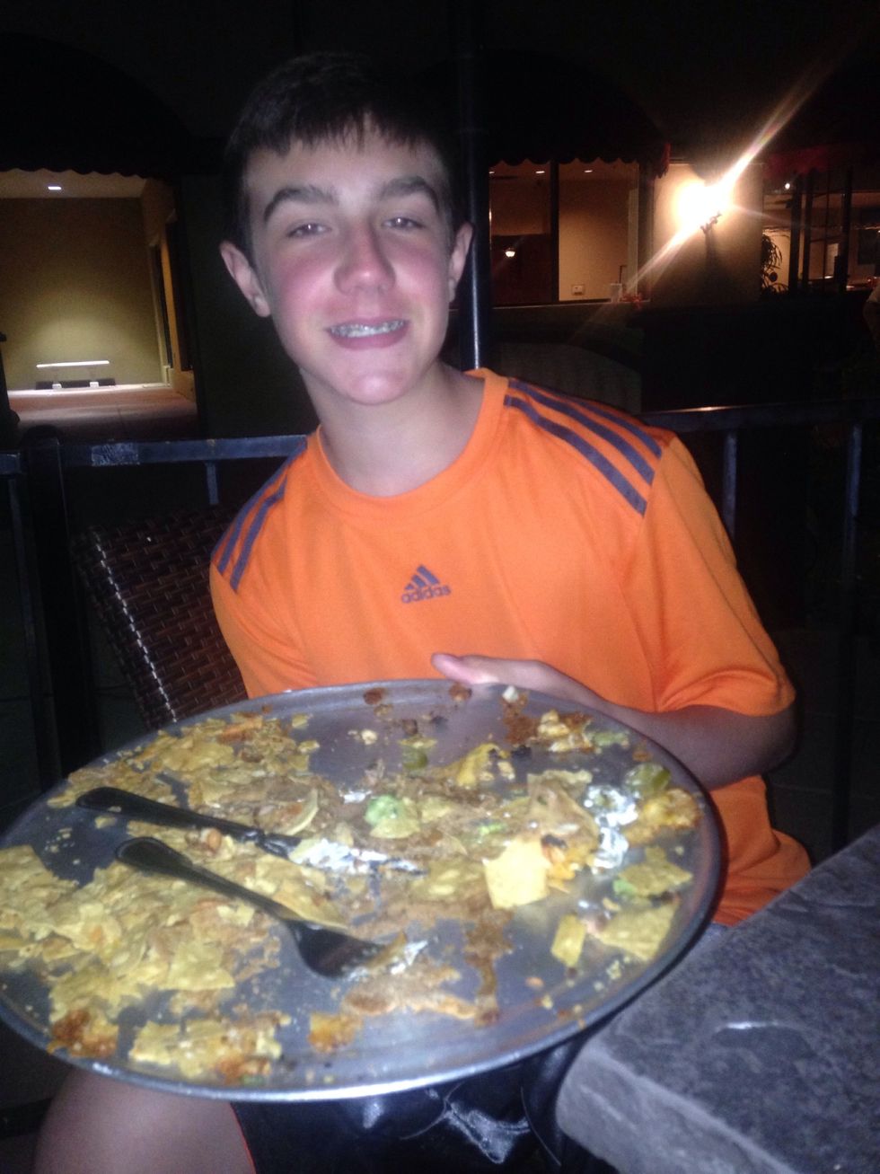 My brother guides me on my path to success because he makes me try to stay positive in every situation