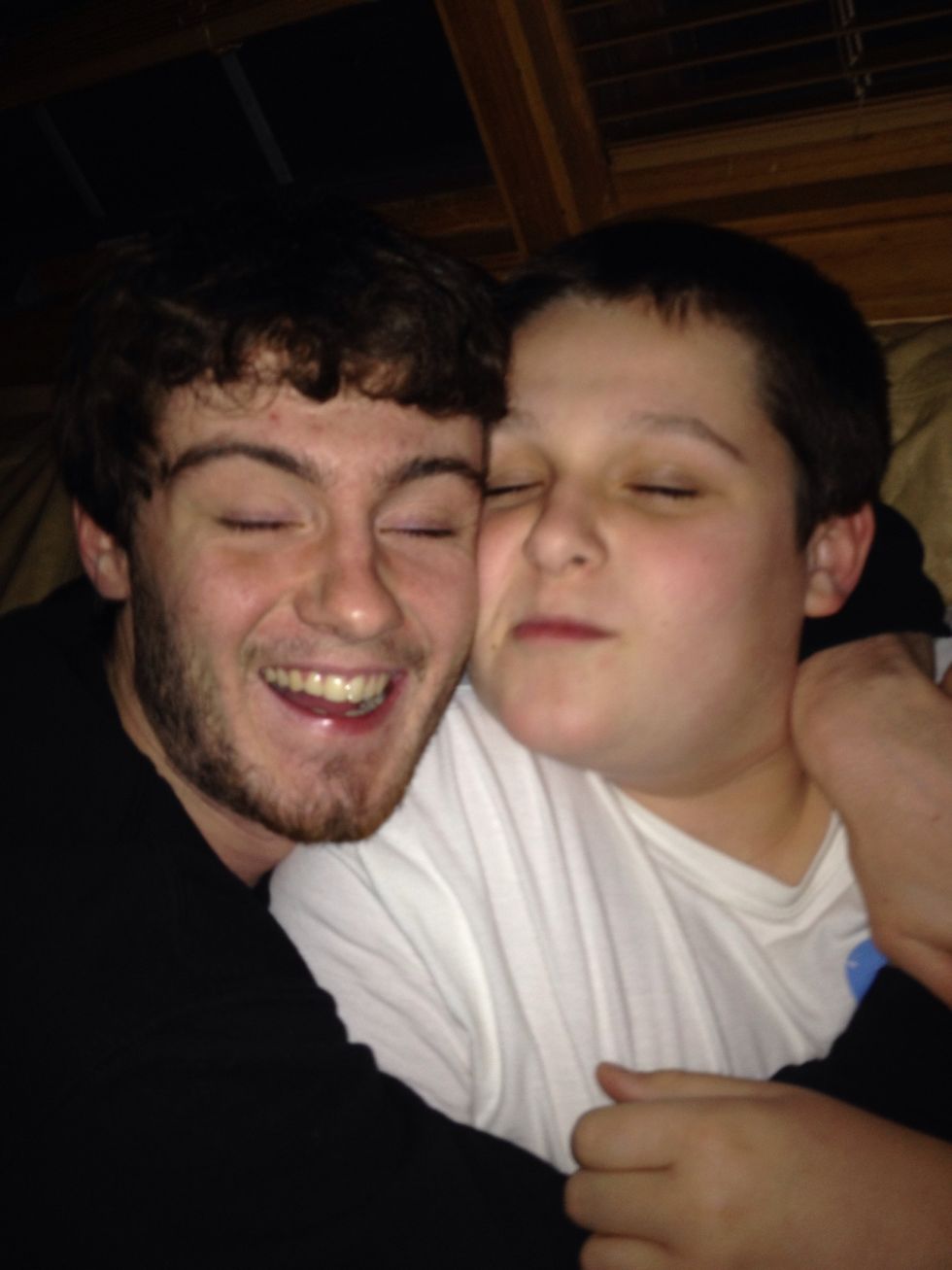 My brothers motivate me to do good in all the things i do they are there for me when i need them and help me find success