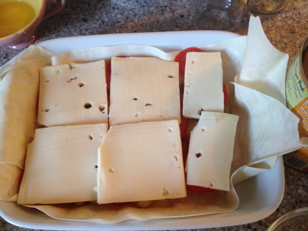 My cheese was a Danbo use any kind you have.