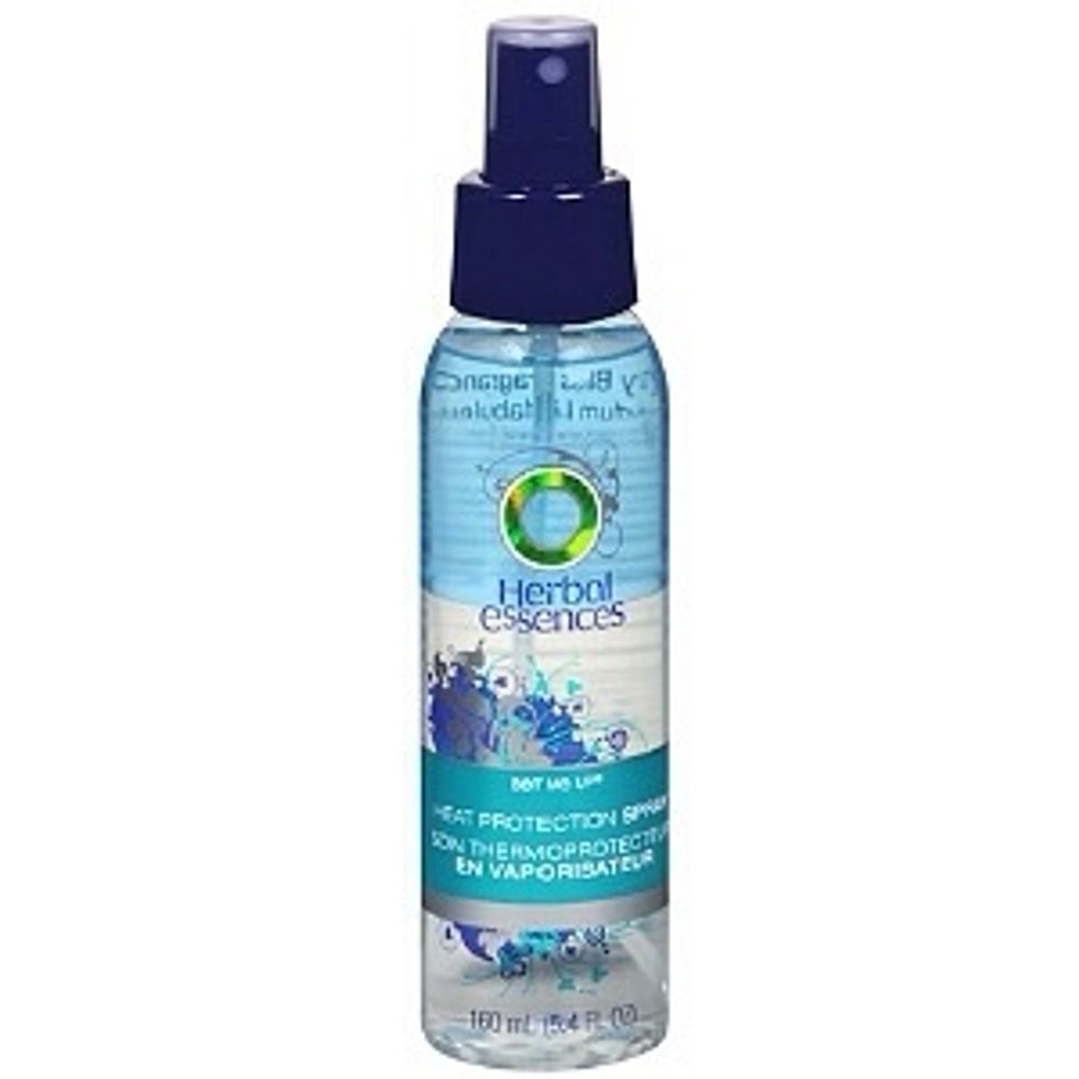My favorite fall hair product is the Herbal Essences, Set Me Up, Heat Protection Spray. I love this because it smells great and works well for both straightening irons and curling wands/irons.