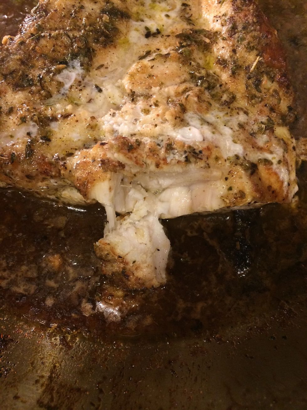 My filet was pretty thick so it took about a total of 18 min in the oven!