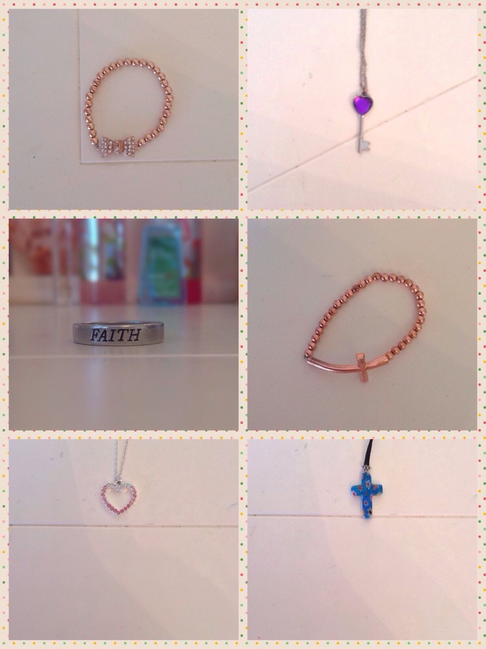 My first tip is to add jewelry. Necklaces, bracelets, earrings, anything, really! Add some nicer jewelry that really compliments your outfits, try tying in colors. (Purples with blues, and so on.)