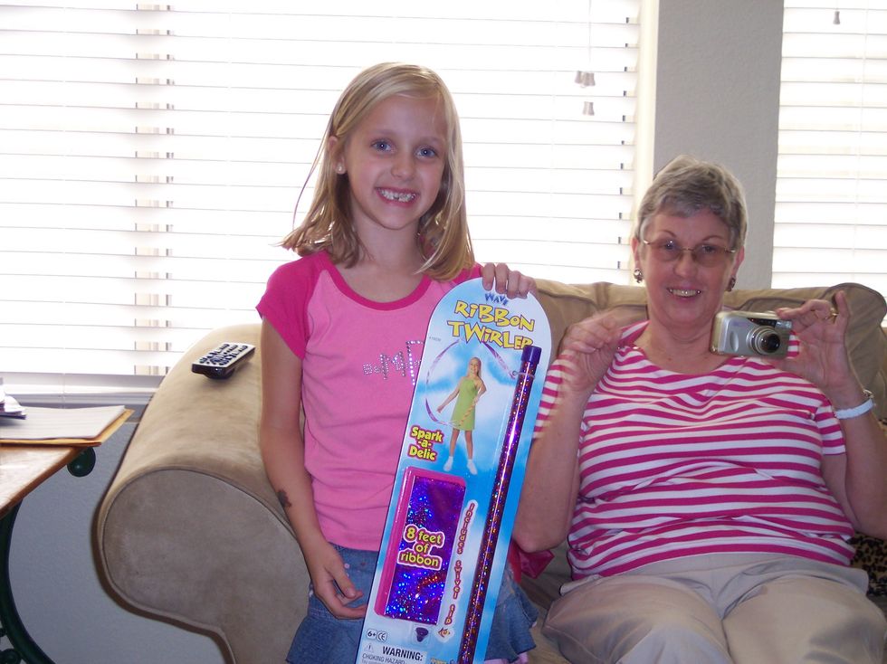 My grandma was and still is such an inspiration. She continues to remind me about where hard work can get you when you do what makes you happy.