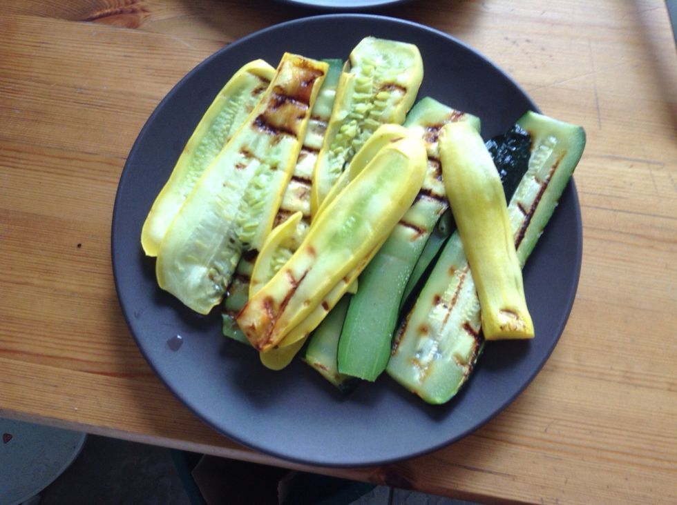 My grilled veggies ..