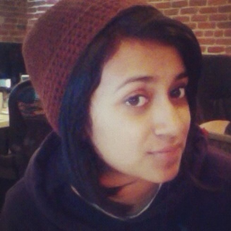 My hair looks terrible. Cover that ish up with a beanie