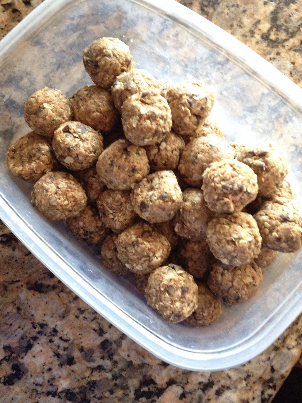 My kids love this as an after school snack. You could add dried fruit, nuts and toasted coconut as well. Enjoy!