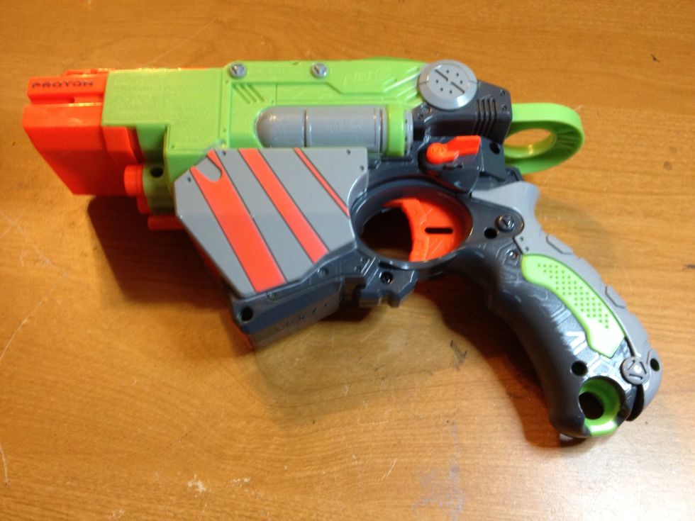 How to modify a nerf proton blaster - B+C Guides