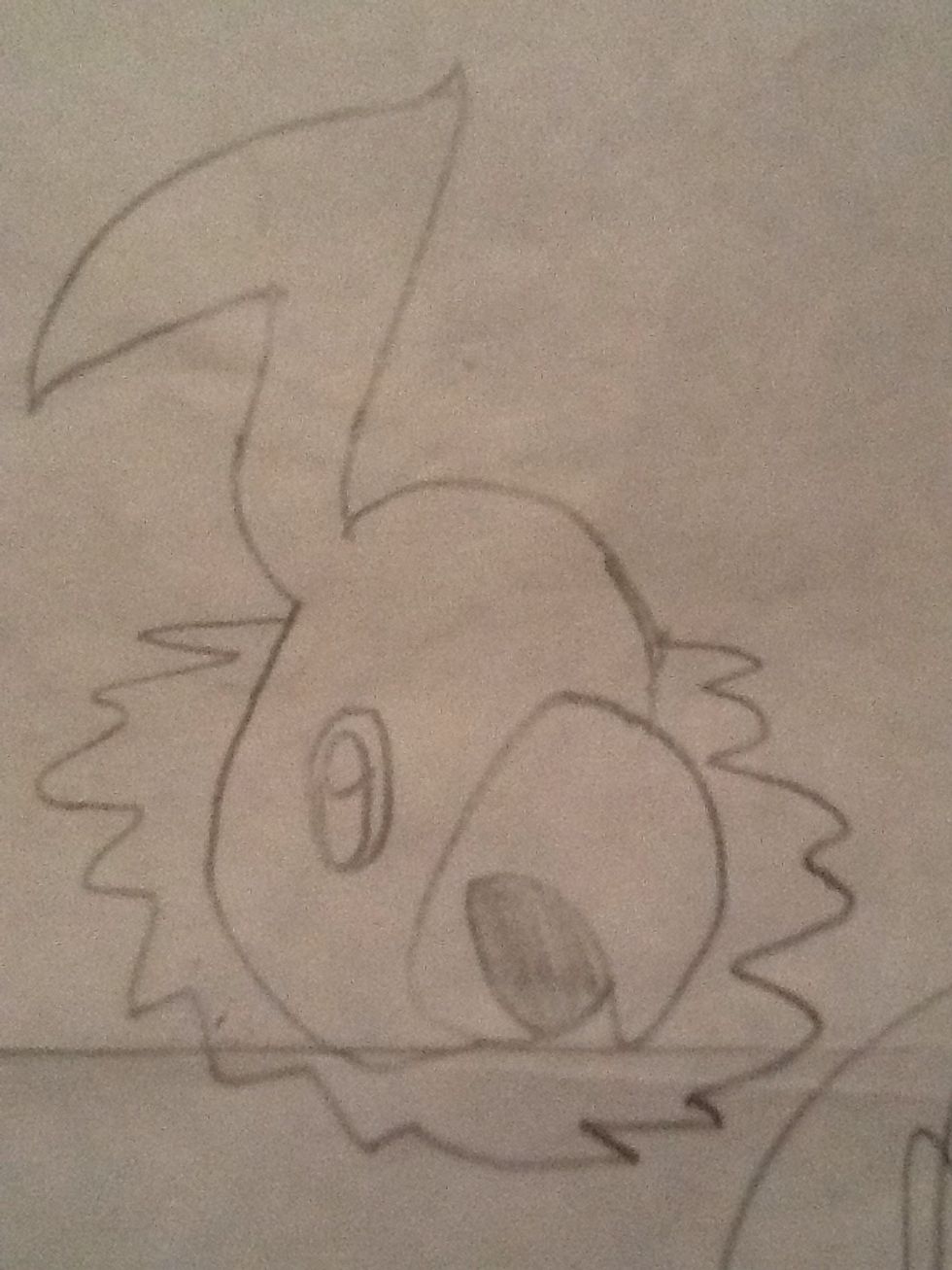 My music parrot!btw the neck is supposed to better looking but I was trying to go fast\u231a\ufe0f