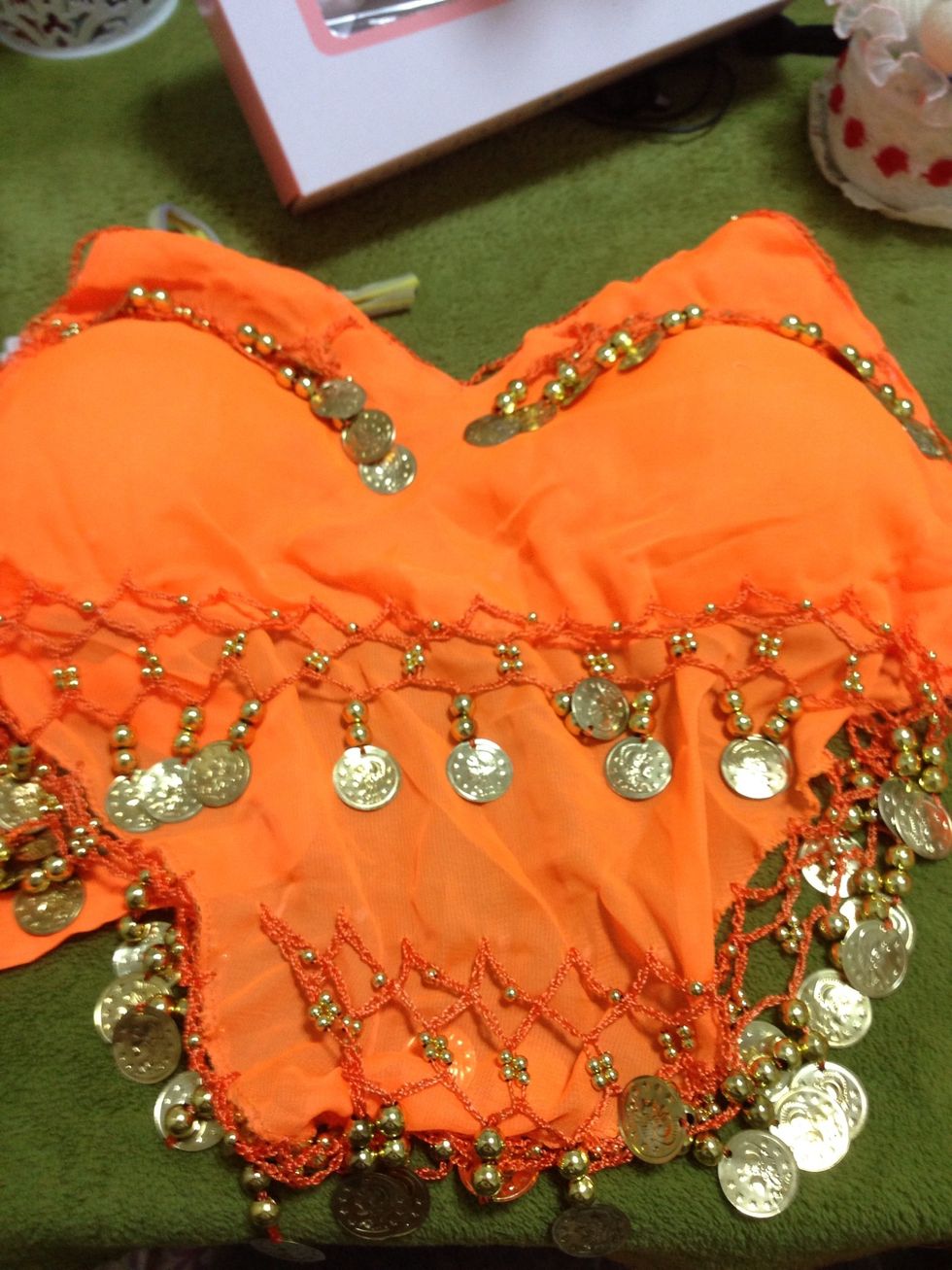 my old belly dancing costume..