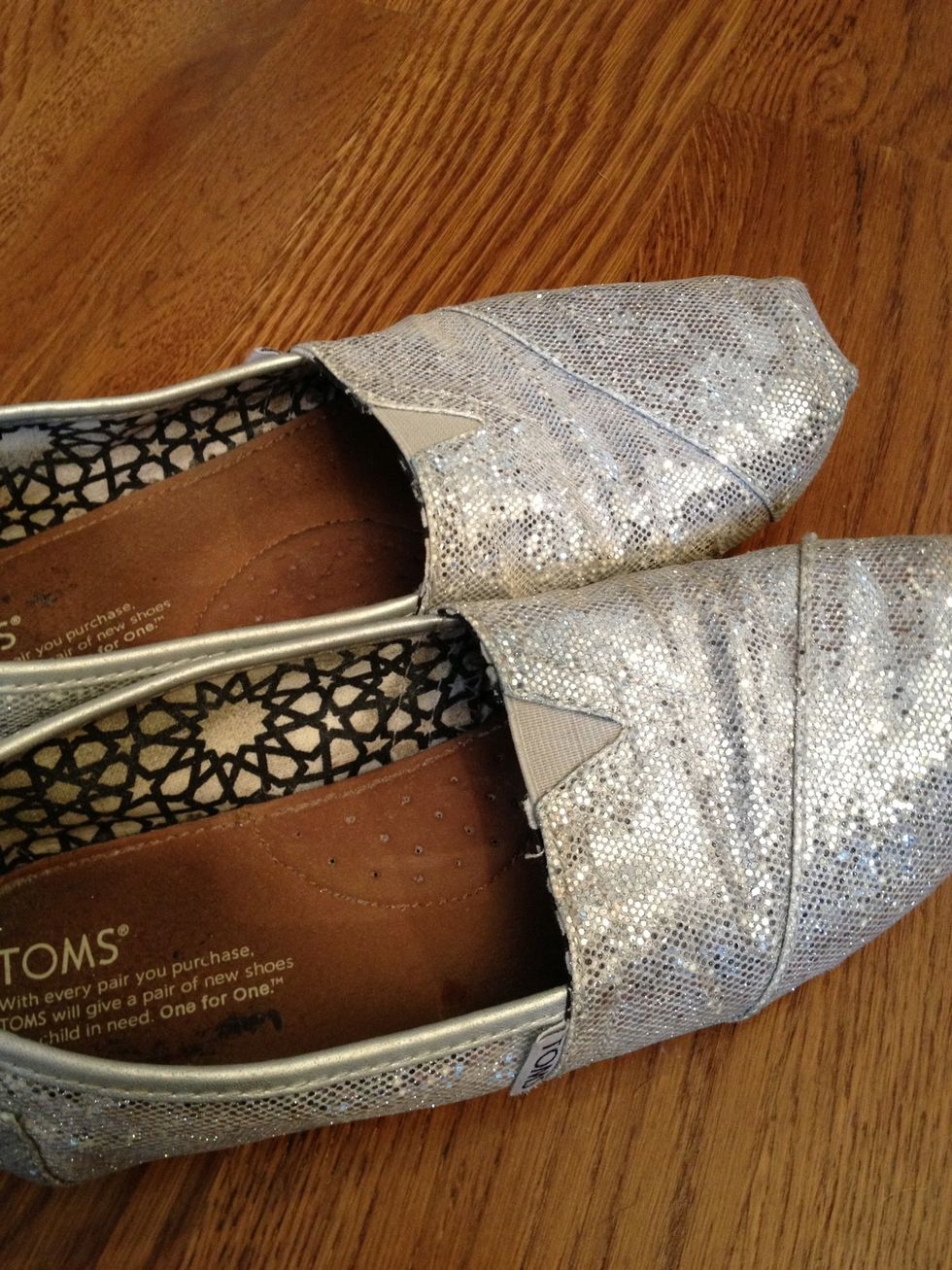 My old, disgusting Toms