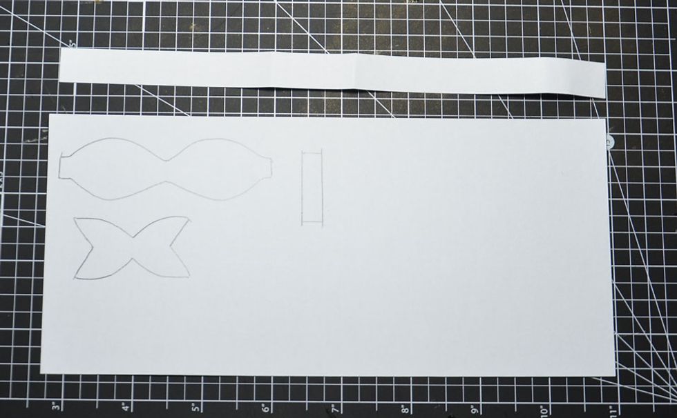 My paper bow pattern.