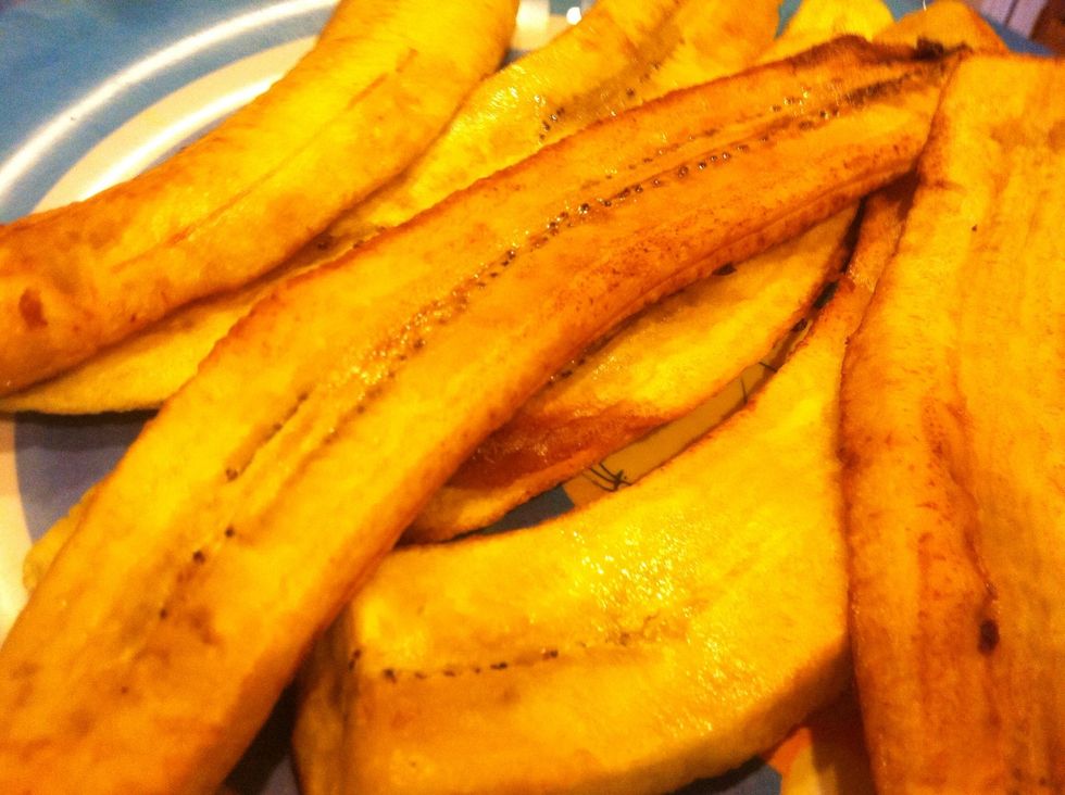 My side will be fried plantains & \u27a1
