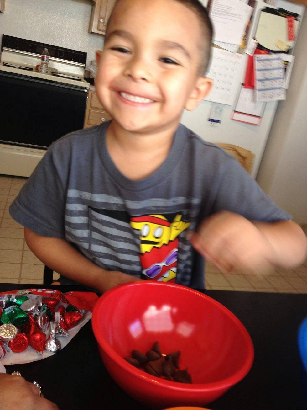 My son loved taking off the wrappers