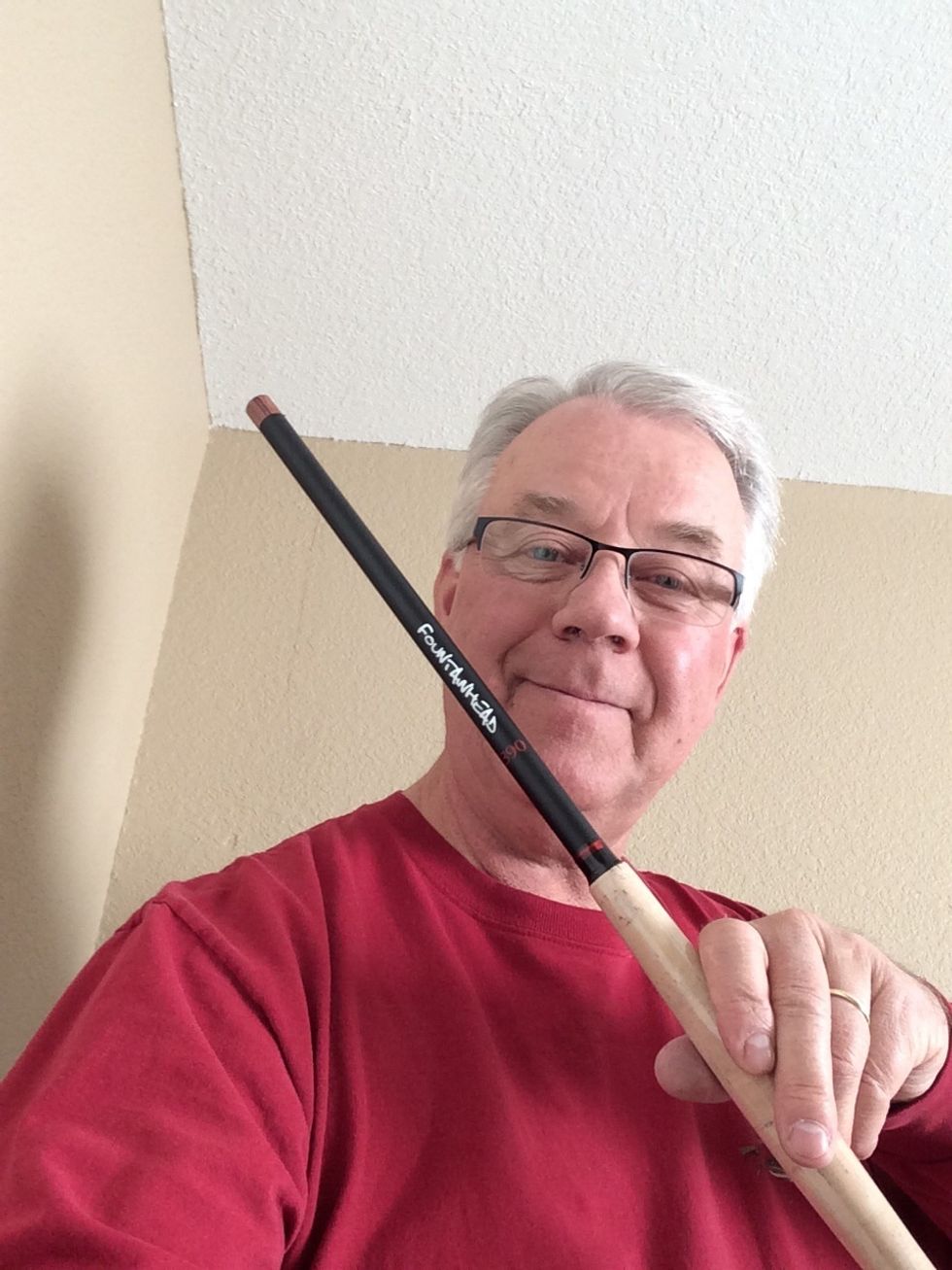 My son recently purchased a new Tenkara style fly rod for me. I want to keep and transport it in an affordable protective case. So instead of paying $30 (or more), I built one for $7.20.