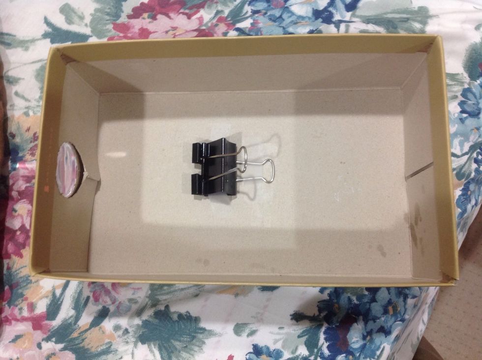 My stand taped and ready to go!