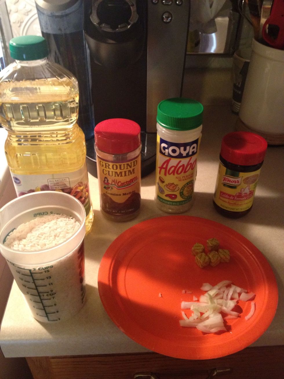 My Supplies I used today!