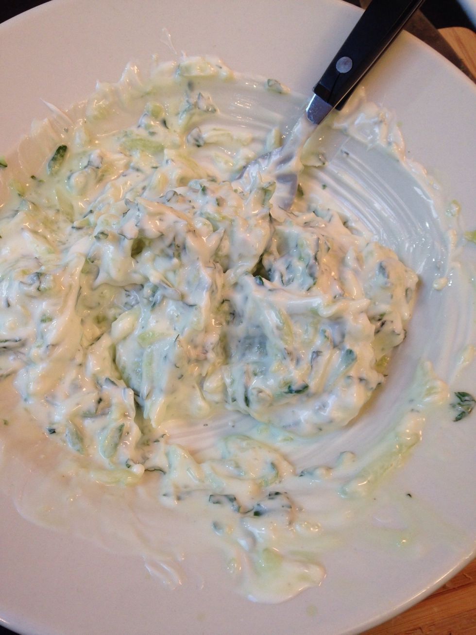 My them all together- then add half to the lentil broth