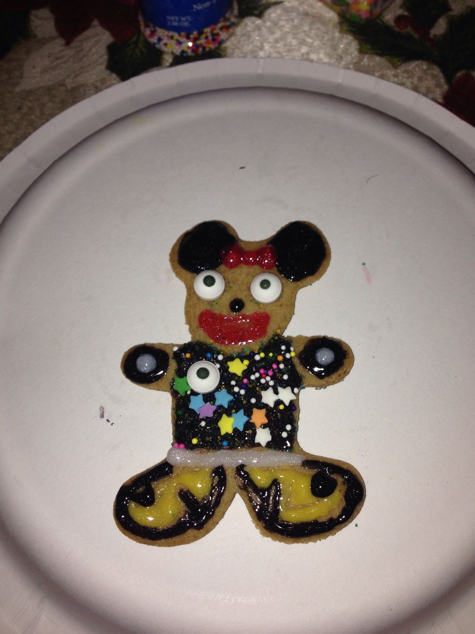 My "ugly sweater" cookie!