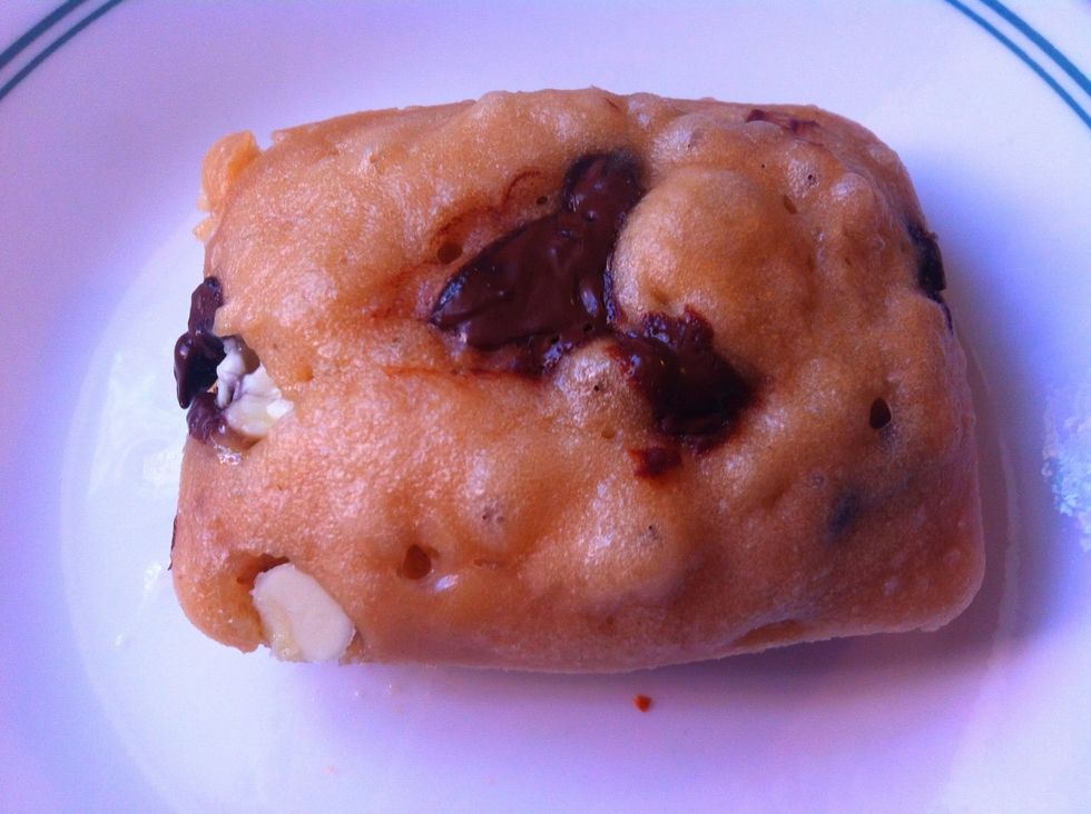 My vanilla chocolate chips cake