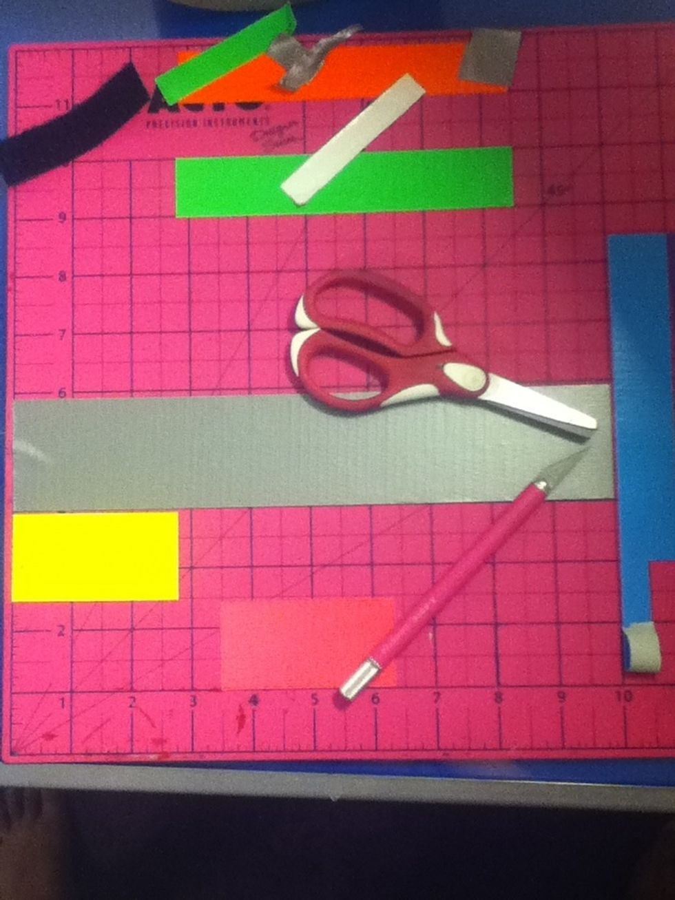 My wrist is tiny, so if you have a medium sized  wrist cut out 17in , it might be too much but you could cut it down\u263a