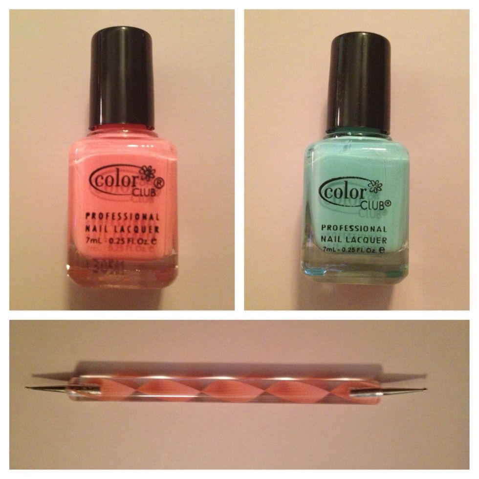 Nail polishes- Reign in Spain & Blue-ming