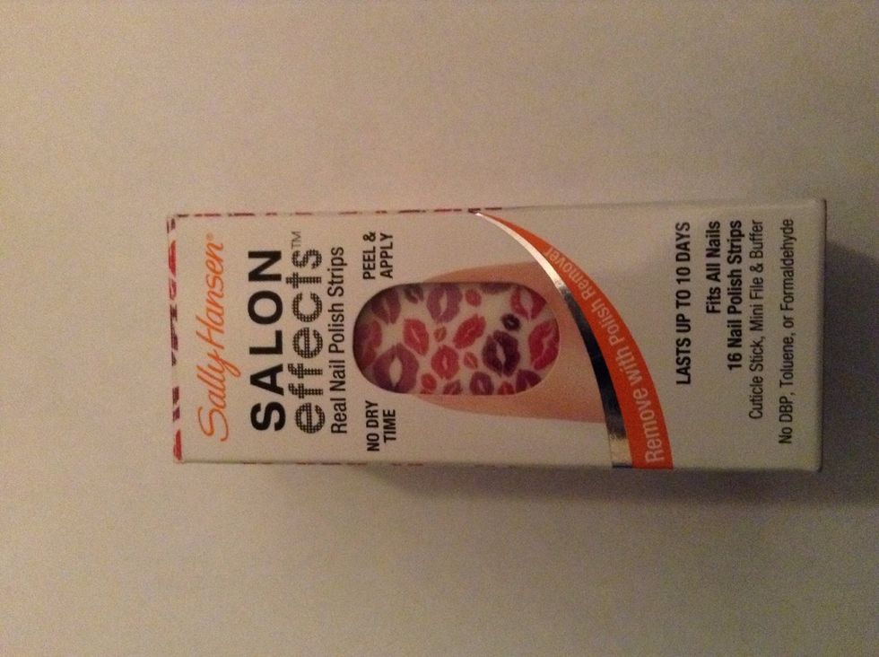 Nail strips or stickers...