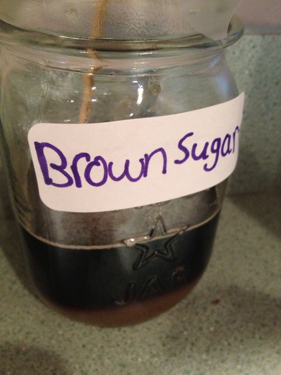 Natural: sugar and molasses