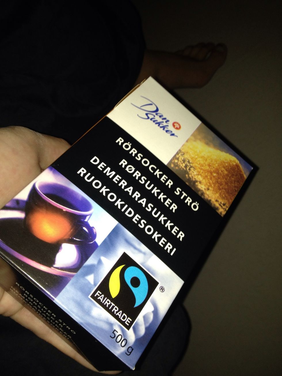 Naturligt och fairtrade socker.