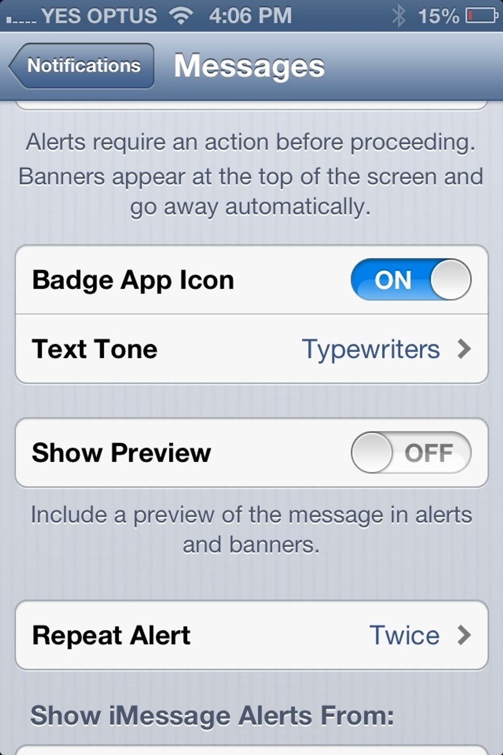 Navigate to Notifications ---> Messages and Turn Off previews