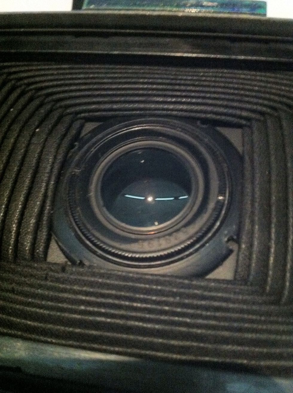 Neat !! Most of you are now Finished. The rest of you.. Close the back and flip the camera over.