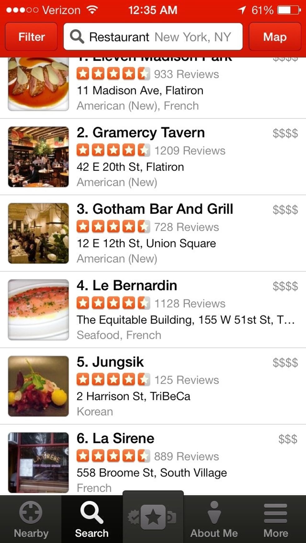 Need help? Just launch yelp! Yelp gives you reviews for everything from food to fashion!