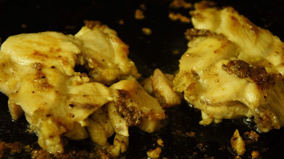 Need to turn upside down and shallow fry...