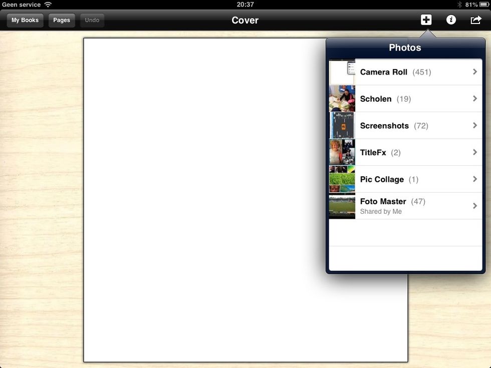 Neem een foto uit je eigen bibliotheek