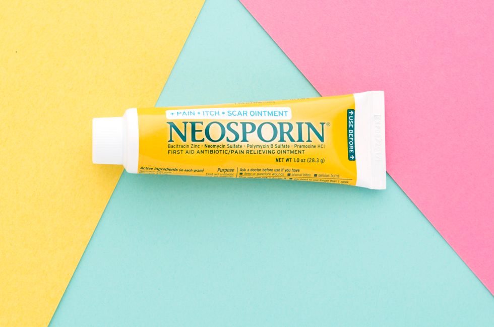 Neosporin: Keep it on hand to treat everything from beauty mishaps to cuts and scrapes from backyard shenanigans to outdoor cooking. It\u2019s also great for relieving the itch you get after a cut.