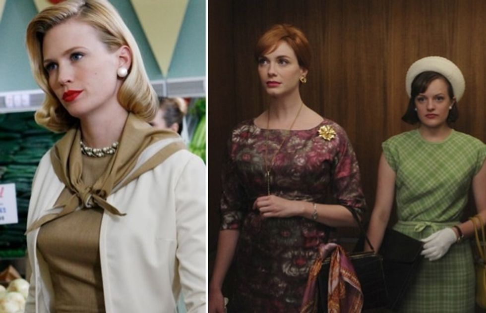 Never forget the accessories. What makes the Mad Men ladies always look styled to a capital T is those signature outfit additions.