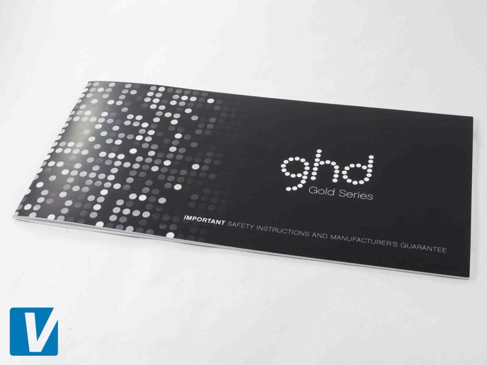 New GHD products are accompanied by a guarantee booklet. Check carefully the quality and clarity of the images, as well as the quality, positioning and spacing of all branding and copy.